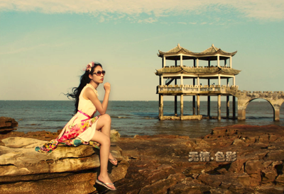 防城港+簕山古渔村+企沙海鲜大餐+怪石滩摄影+白沙湾摘海菠萝看夕阳露营二日休闲度假游