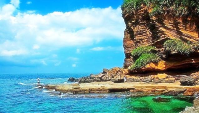 防城港火山岛+古渔村+东兴红石谷漂流